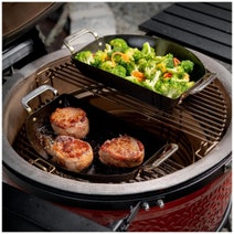 Kamado Joe Karbon Steel (Half Moon) Pan KJ15124822 hero image