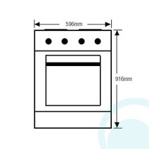 Westinghouse WFE616SA 60cm Freestanding Dual Fuel Oven/Stove hero image