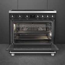 Smeg 90cm Matte Black Induction Freestanding Oven C9IMMB2 hero image