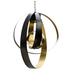 CTO Lighting Lunar Large Pendant - Bronze and Satin Brass LUNPELBZSB image NaN