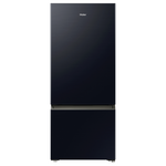 Haier 433L Bottom Mount Refrigerator Black HRF420BEC hero image