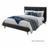 Ostro Nellie King Bed Base & Bedhead BDNELLVELI1500 image NaN