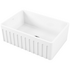 Oliveri Sicily Fireclay Farmhouse Undermount Sink White SC-WH1982U image NaN