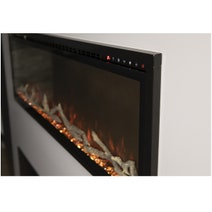 Modern Flames Spectrum 50 Inch Slimline Electric Fireplace with Log Set SPS-50BAUS hero image