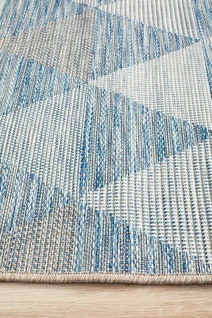 Rug Culture Terrace Large Blue Rug 400X80CM - TER-5503-BLU-400X80 hero image