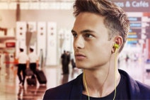 Sony MDREX750NAY High-Resolution Noise Cancelling Headphones hero image