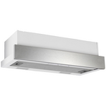 Omega 60cm Slide-Out Rangehood White with Stainless Steel Fascia ORT6WXA hero image