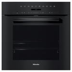 Miele 60cm Pyrolytic Oven with Moisture Plus Function and Wi-Fi Connectivity Obsidian Black H7264BPB hero image
