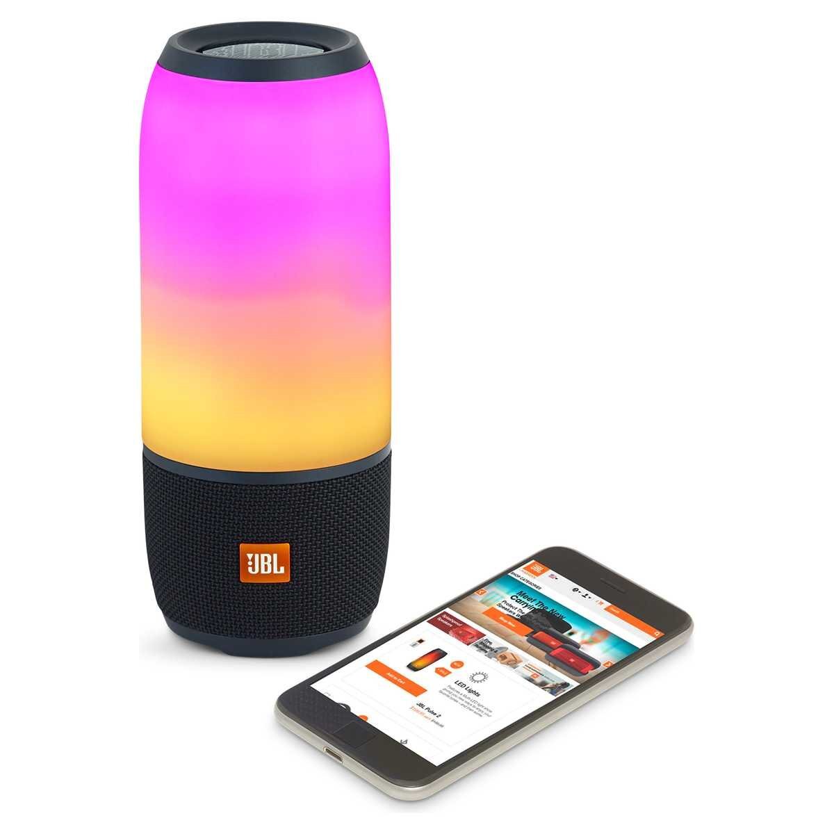 JBL JBLPULSE3BLKAS Pulse 3 Portable Bluetooth Speaker Black hero image