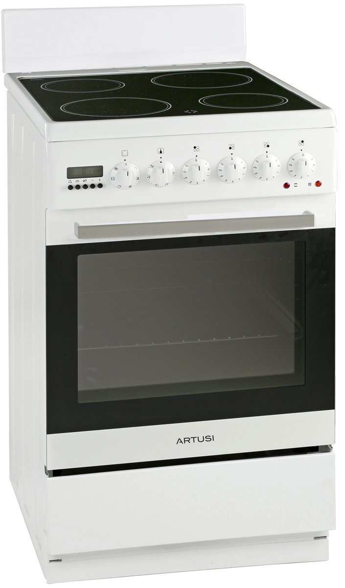 Artusi Vulcan Series 60cm Freestanding Electric Oven Stove AFC607W Appliances Online