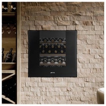 Smeg Linea 60cm Wine Cellar - Midnight Black CVI129B3 hero image