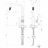 Gessi Officine V Pull Out Kitchen Mixer Tap 60203BMB image NaN