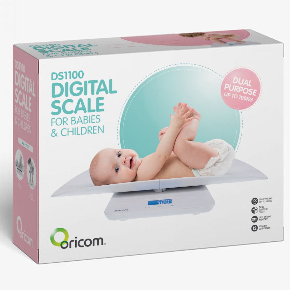 Oricom Digital Baby Scales DS1100 hero image