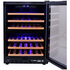 Smart 154L Dual Zone 46 Bottle Under Counter Wine Fridge Black SMAWC54DN image NaN
