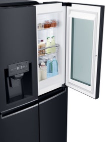LG 910L InstaView French Door Fridge GF-V910MBSL hero image