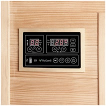 ReGen8 Duo Corner 2200W 2 Person Infrared Sauna Natural RGSN-DUOCO hero image