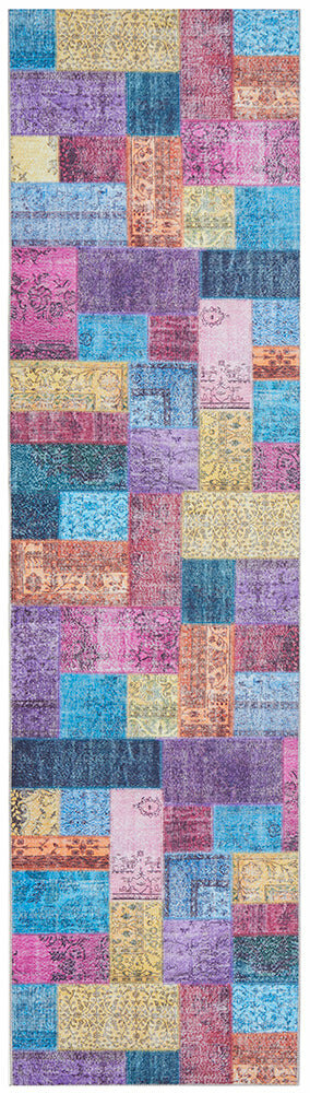 Rug Culture Illusions Large Multi-coloured Rug 400X80CM - ILU-167-MLTI-40080 hero image