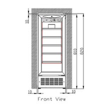 Vintec 20 Bottle Wine Storage Cabinet V20SGEBK hero image