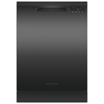 Fisher & Paykel Series 5 Contemporary Freestanding Dishwasher Black Steel DW60FC2B2 hero image