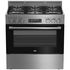 Beko 90cm Dual Fuel Stainless Steel Freestanding Oven BFC918GMX1 image NaN