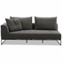 Kalona VAEROY Left Arm Facing Sofa with Upholstered Cover Pewter WS-208-01-VILA-27 image NaN
