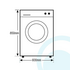 Samsung WD856UHSAWQ 8.5kg Washer 6kg Dryer Combo image NaN