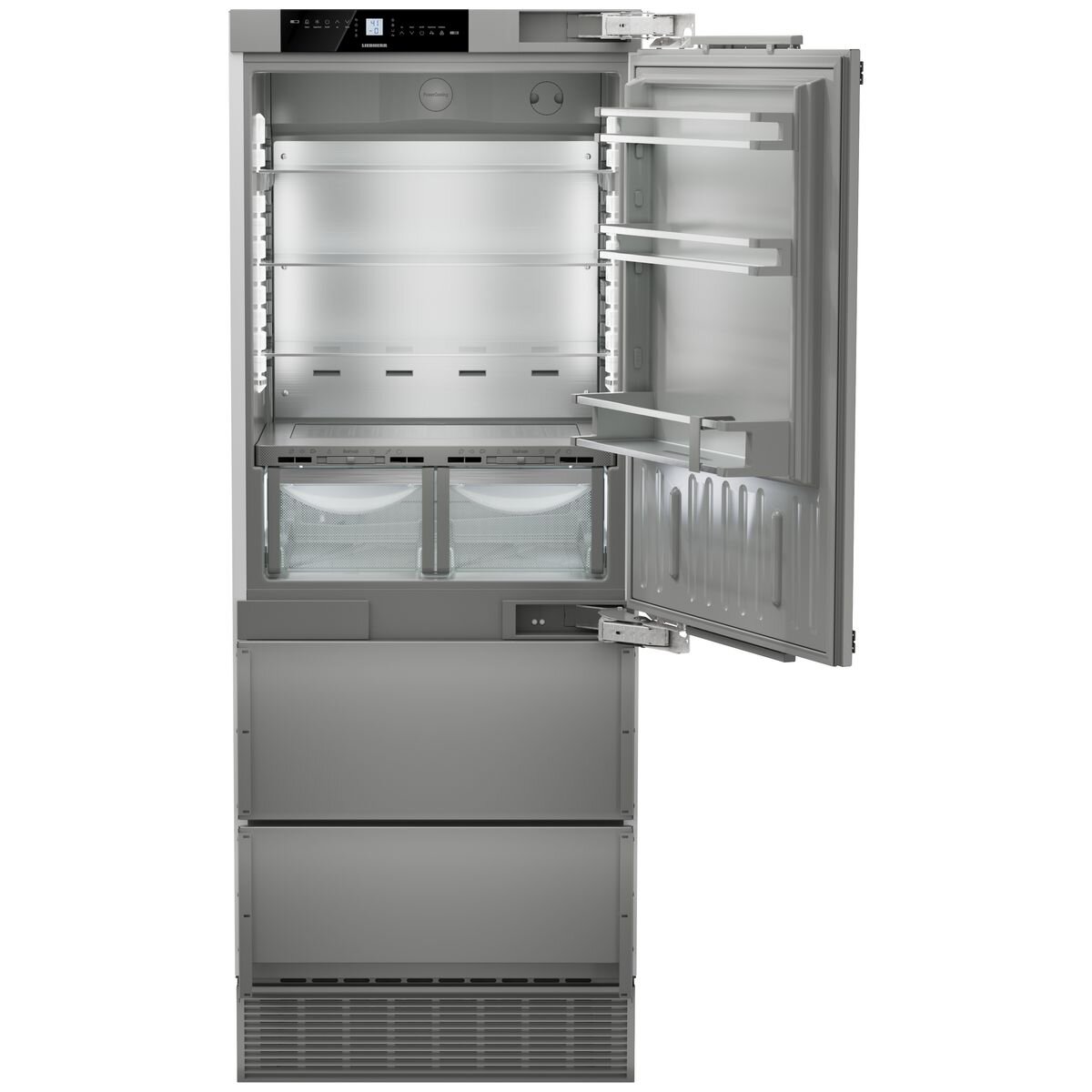 Liebherr 402L Integrated Bottom Mount Fridge Right Hinge ECBN7870RH hero image
