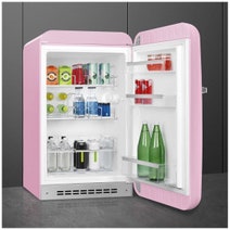 Smeg 50s Retro Style Happy Bar Fridge Right Hinge Pink FAB10HRPK6 hero image