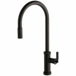 Armando Vicario Urban D Pull Out Kitchen Mixer - Black 400728B hero image