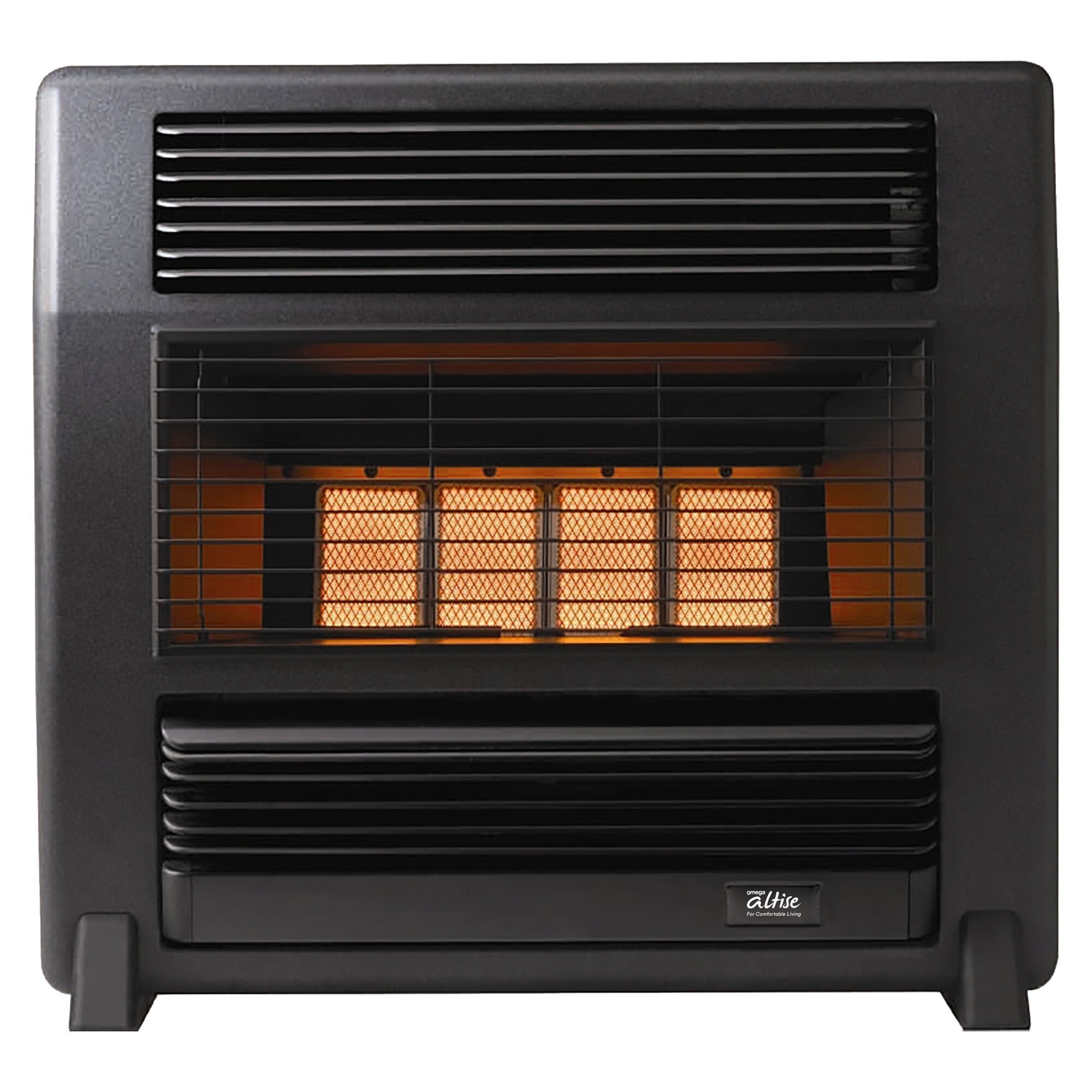 Omega Altise Lancer LPG Gas Unflued Convector Heater OALAFLPBM | Appliances  Online