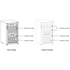Cantina 49 Bottle Dual Zone Freestanding Wine Cabinet Black CCWFD49B image NaN