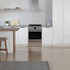 Haier 60cm Gas Freestanding Cooker with AirFry Stainless Steel HOR60S11MSX2 image NaN