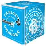 Schmick 46L Blue Carlton Draught Branded Retro Style Mini Fridge BC46W-DRAUGHT-V2 hero image