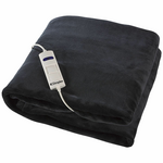 Dimplex Dream Easy Micro Fleece Heated Throw - Charcoal DHDEHT hero image
