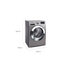 LG 9Kg Condenser Dryer with Tag On Function TD-C90NPE image NaN
