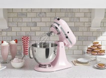 KitchenAid KSM160 Artisan Stand Mixer Pink 5KSM160PSAPK - 93475 hero image