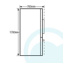 LG GRL218ASL 615L French Door Fridge hero image
