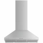 Fisher & Paykel Series 7 90cm Pyramid Chimney Wall Canopy Rangehood Stainless Steel HC90PCX1 hero image