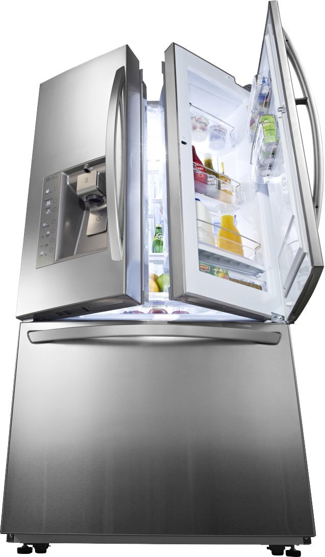 Lg 730 litre french door fridge top