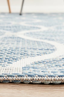 Rug Culture Terrace Oversize Blue Rug 400X300CM - TER-5501-BLU-400X300 hero image