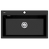 Oliveri Santorini Wokstation Single Bowl Topmount Sink Matte Black ST-MB1596-OF image NaN