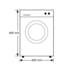 Smeg SAWS1014 10kg Front Load Washing Machine image NaN
