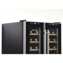 LeCavist 24 Bottle Dual Zone Wine Fridge LCCV24B2Z hero image
