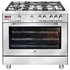 Artusi AFG911X 90cm Freestanding Dual Fuel Oven/Stove image NaN