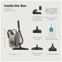 Miele Guard L1 Comfort XL Bagged Vacuum Cleaner,-Titanium Pearl Finish-12697000 hero image