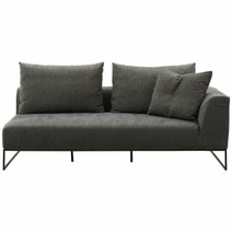 Kalona Vaeroy Modular Six Seater Left Facing Sofa Pewter 208-04B-01B-VILA-27 hero image