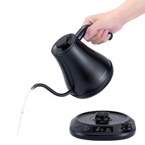 Westinghouse 0.8L Gooseneck Kettle Black WHGKE01K hero image