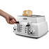 Delonghi CTZ4003WKBZ2001W Scultura Toaster and Scultura Kettle Pack image NaN