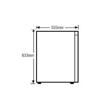 Haier 115L Bar Fridge HRZ-113SS hero image