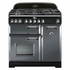 Falcon 90cm Classic Deluxe Freestanding Dual Fuel Oven/Stove Slate and Chrome CDL90DFSL-CH image NaN